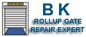 Logo BK Rollup Gate Repair Expert